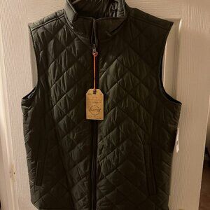 Original Weatherproof Vintage Irish Open Mens Vest- M NWT